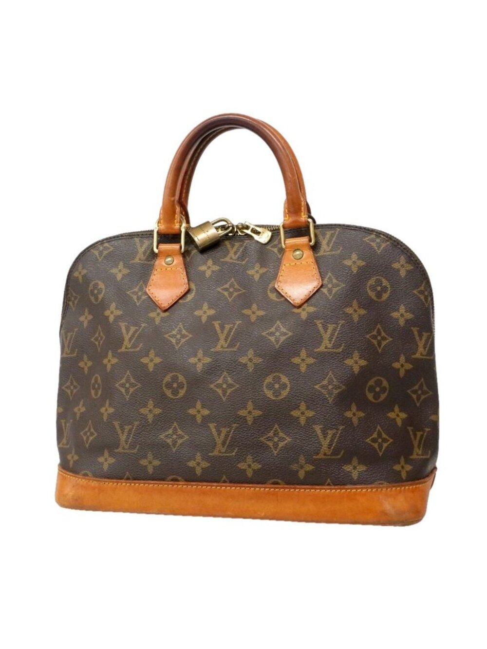 Louis Vuitton Handbag Monogram Alma Brown